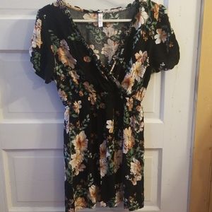 Womens floral blouse